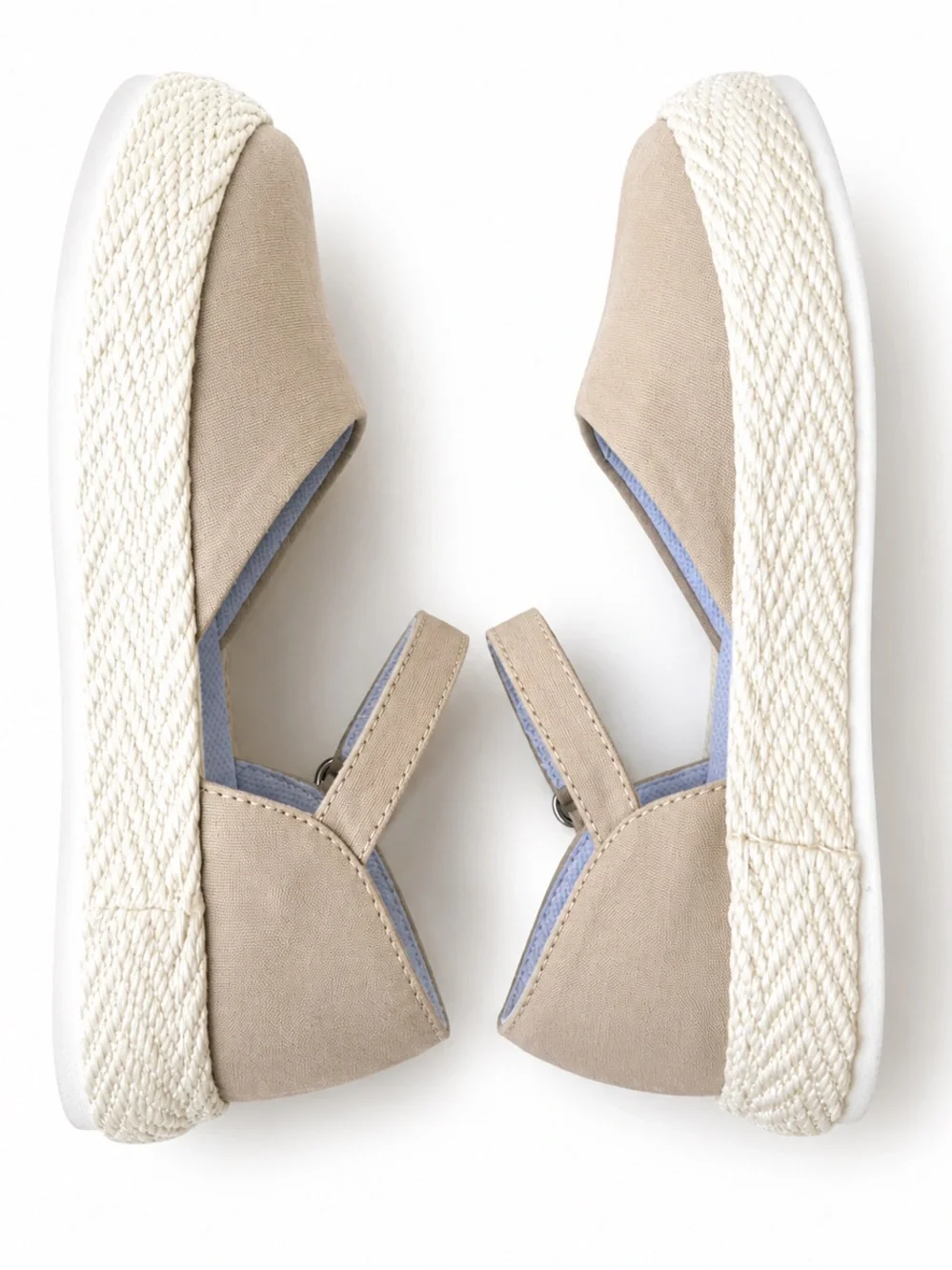 Sophie Girls Platform Mary Jane Shoes – Tan & Cream – Size 29